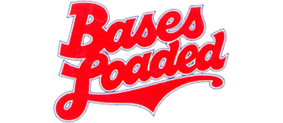 Bases Loaded logo for NES